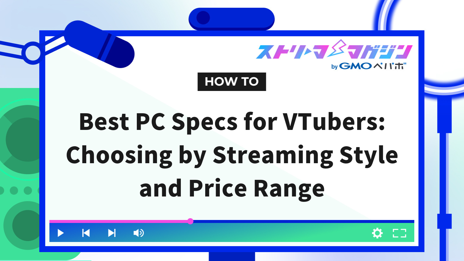 Gallery Detail: Best Pc Specs For Vtubers Choosing By Streaming Style And