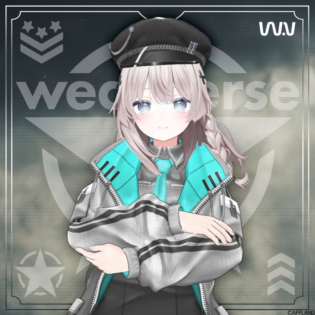 An avatar wearing the new Command Military outfit