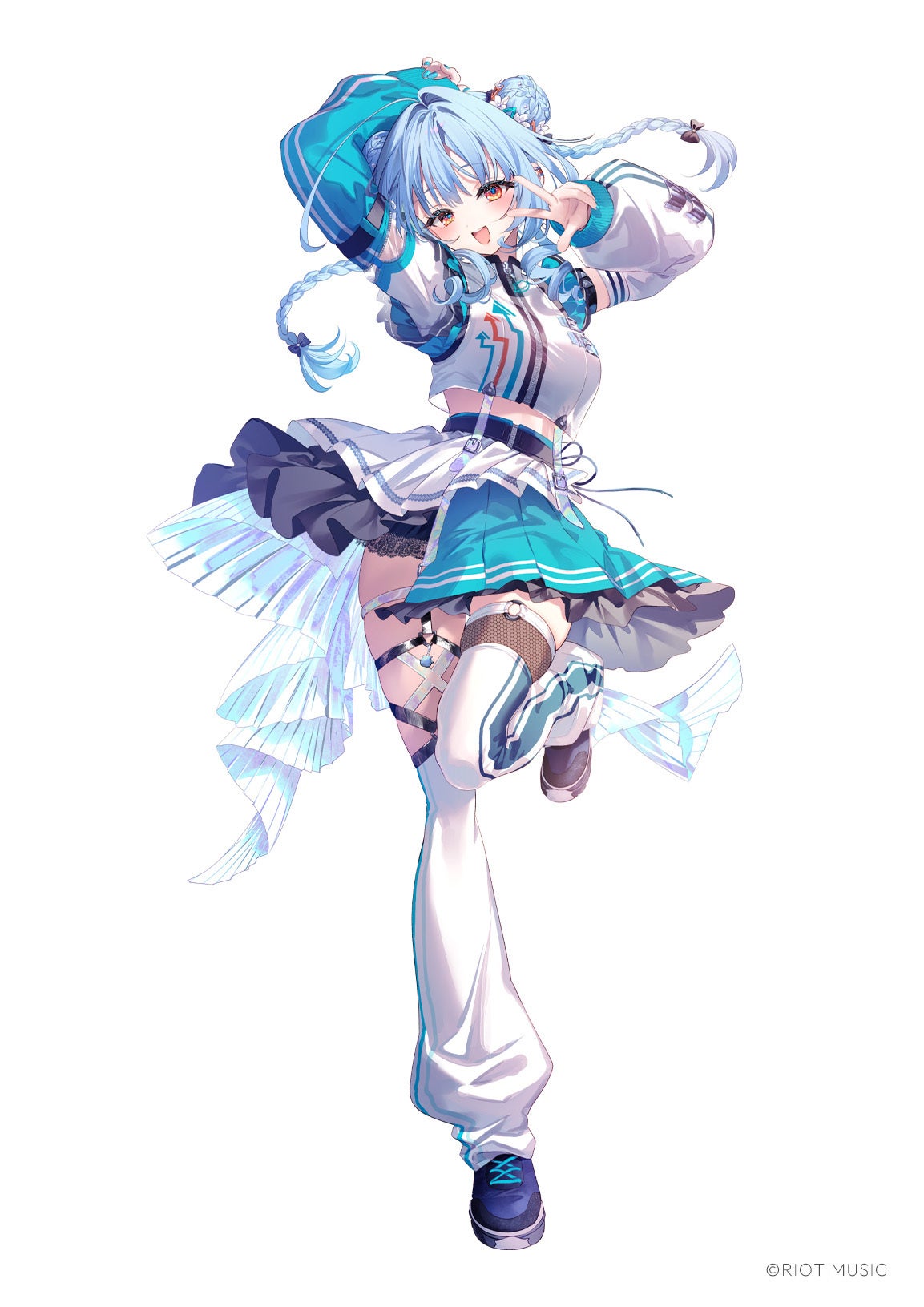 Denshinbashira-chan visual and profile