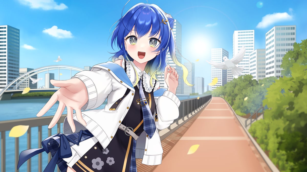 Oshimi Yuna (OSHIMI YUNA) key visual