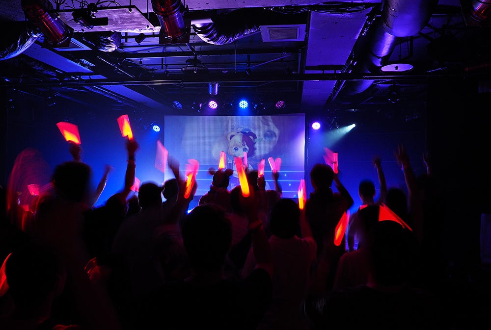 A live venue at Orizuru VTuber Fes