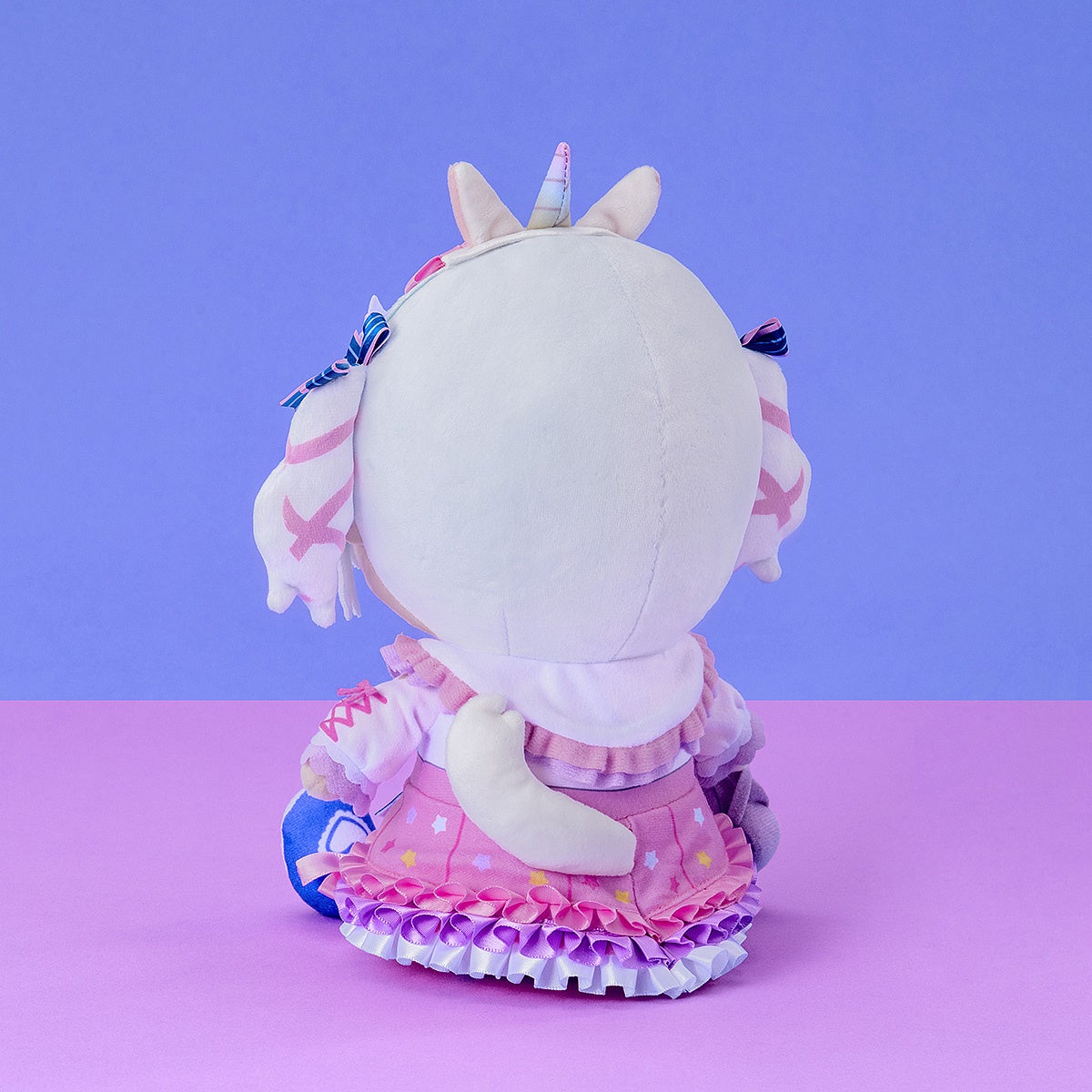 Inuyama Tamaki Unicorn Outfit Mass-Production ver. plush, rear view