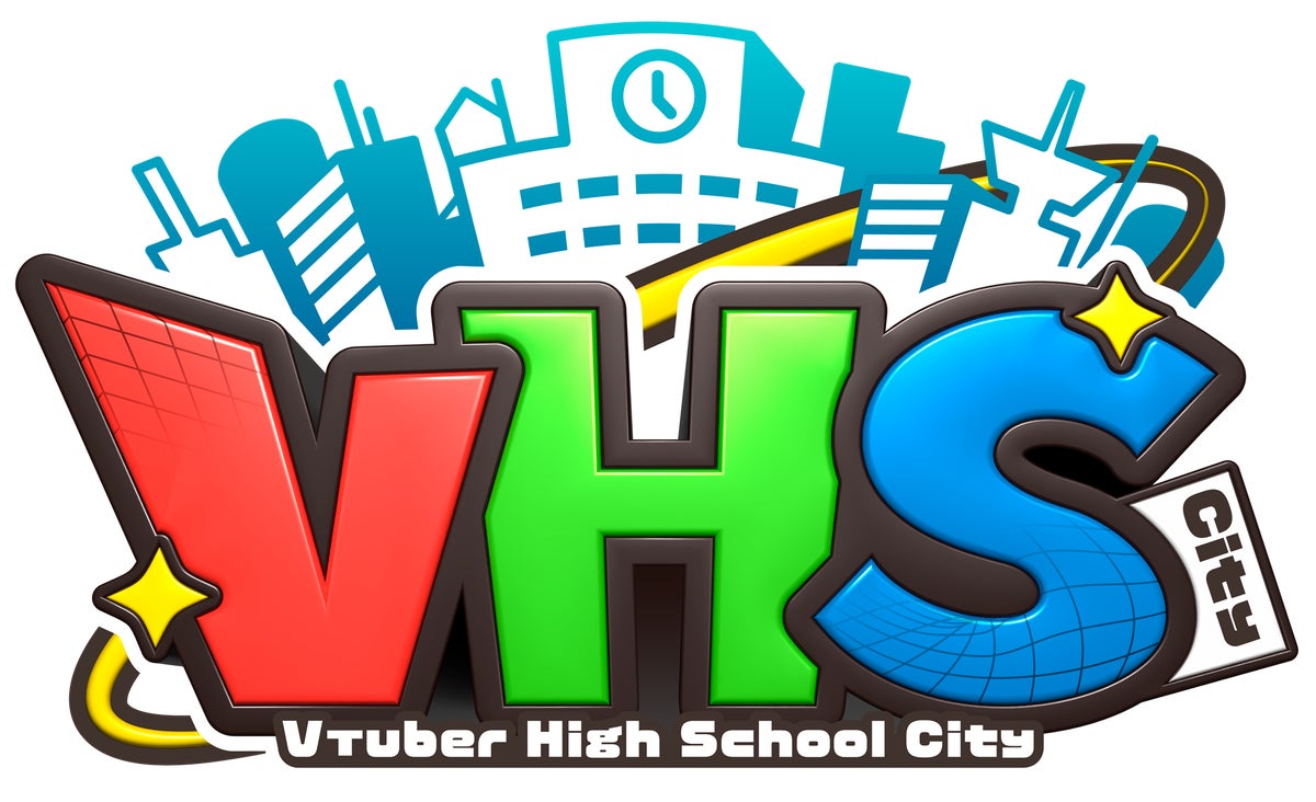 VHS City (Vtuber High School City) logo
