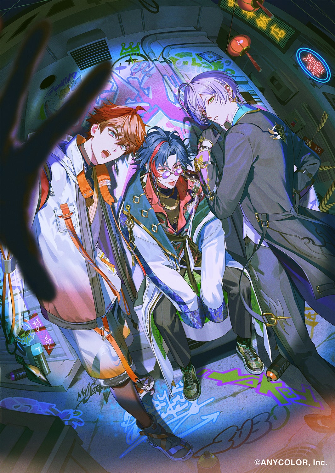 3SKM Member Visual (Kitami Yusei, Kaisei, Sakaki Ness)