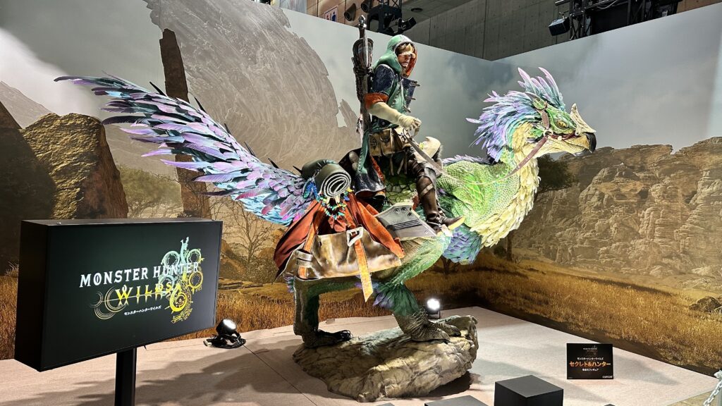 Monster Hunter Wilds booth at TGS2024