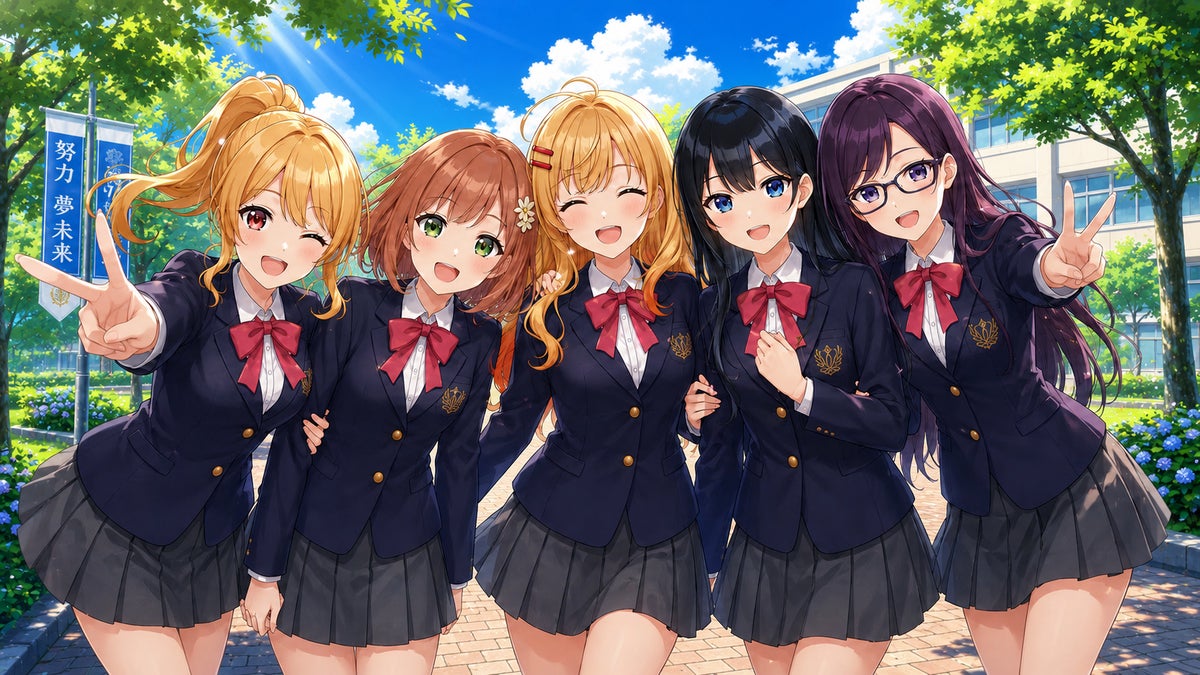 IDOL:UnderCode main cast of 5 group visual