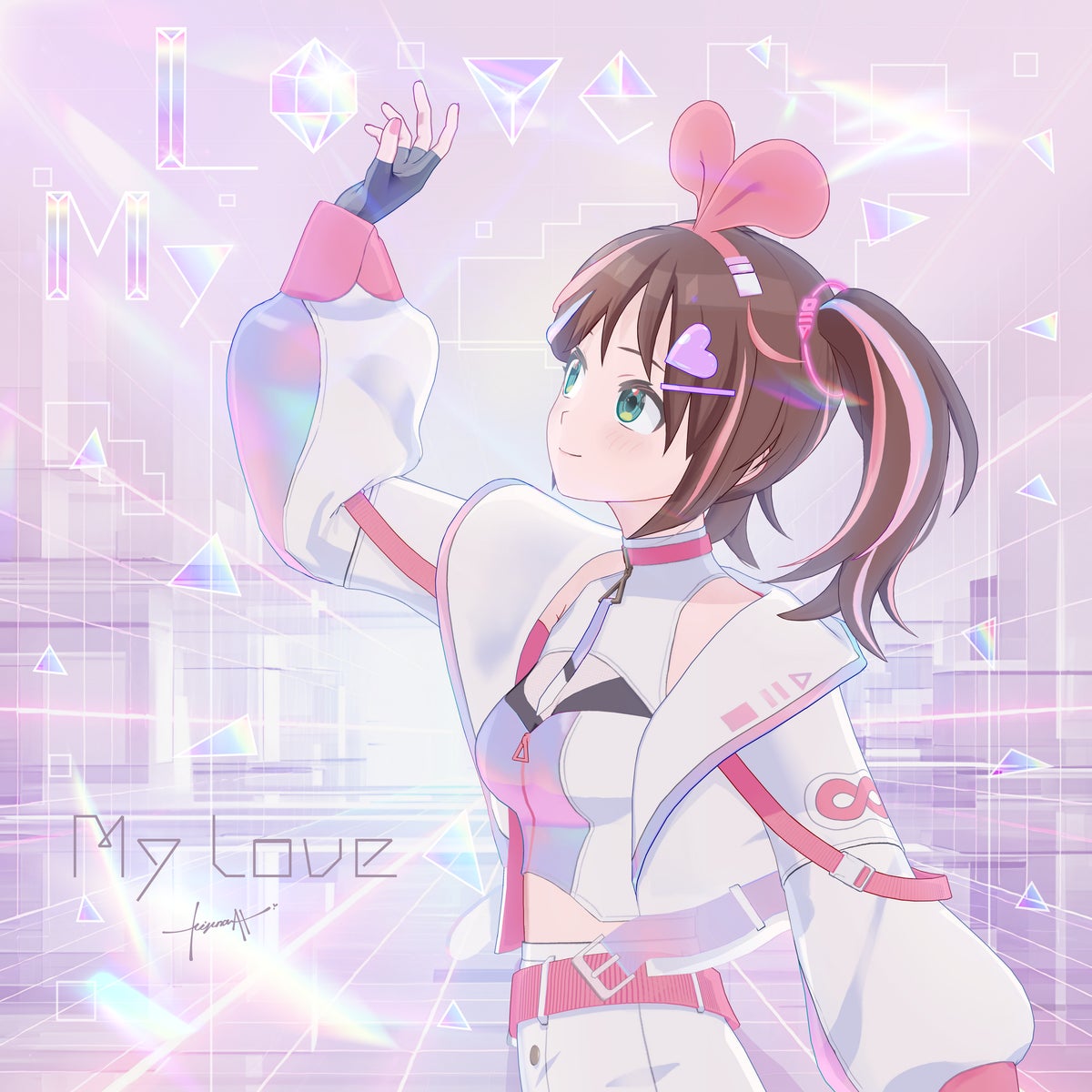 Cover art for the 10th Birthday Single 'My Love'