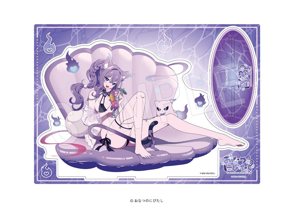 Onatsu no Nibitashi BIG Acrylic Stand Night Pool ver.