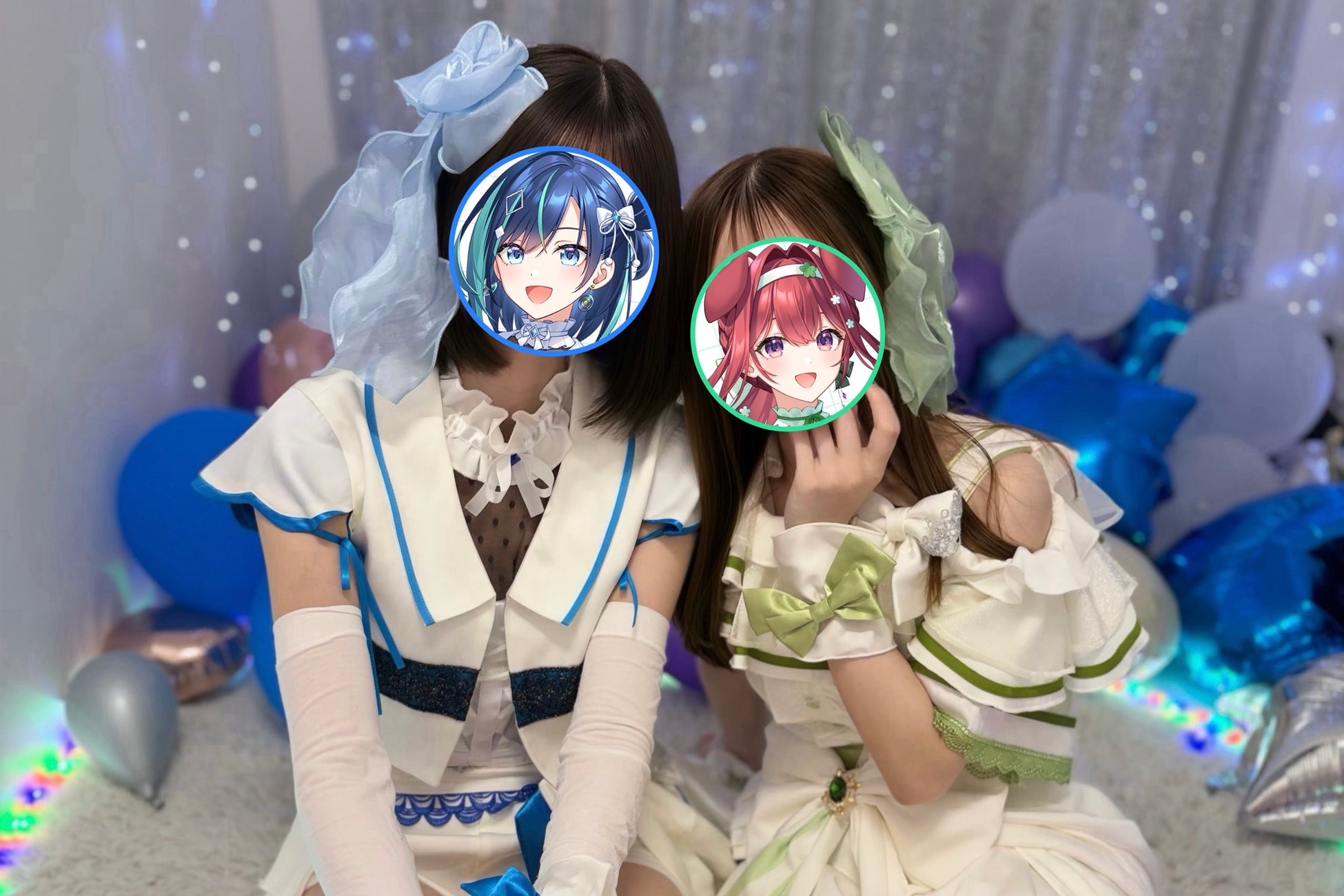 Rabipare!! members performing at a real-life concert