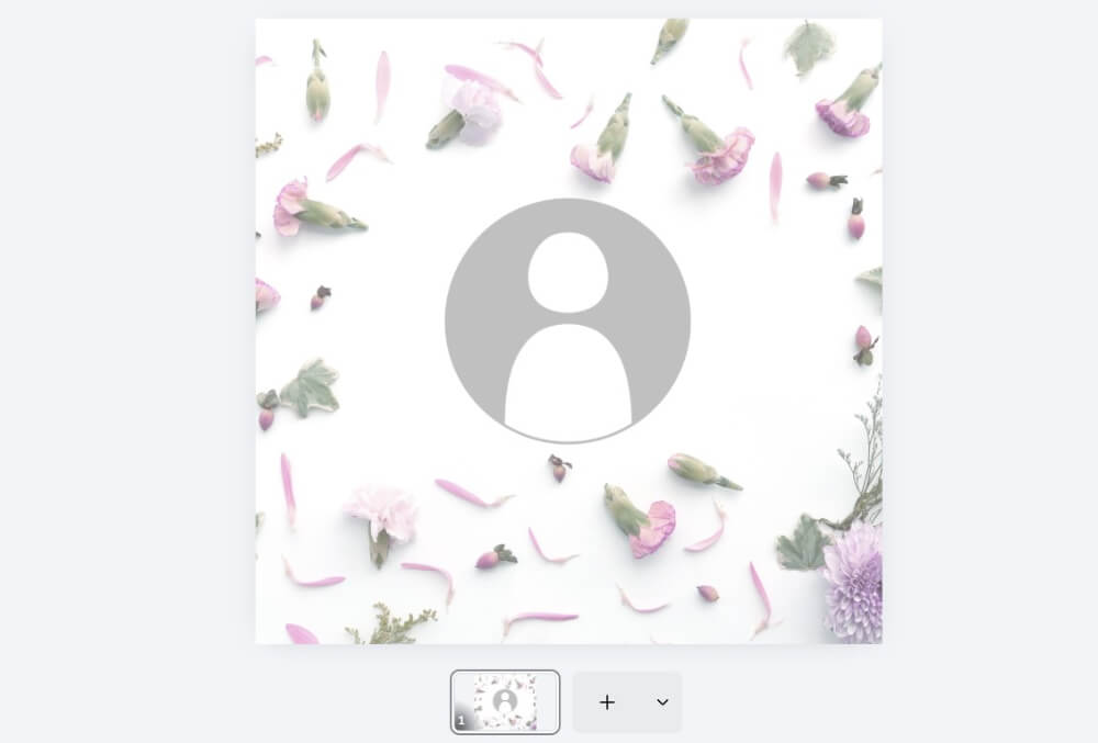 Placing a character image on the canvas