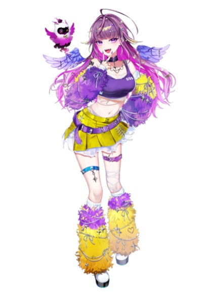 Uruwashi Ririri character visual