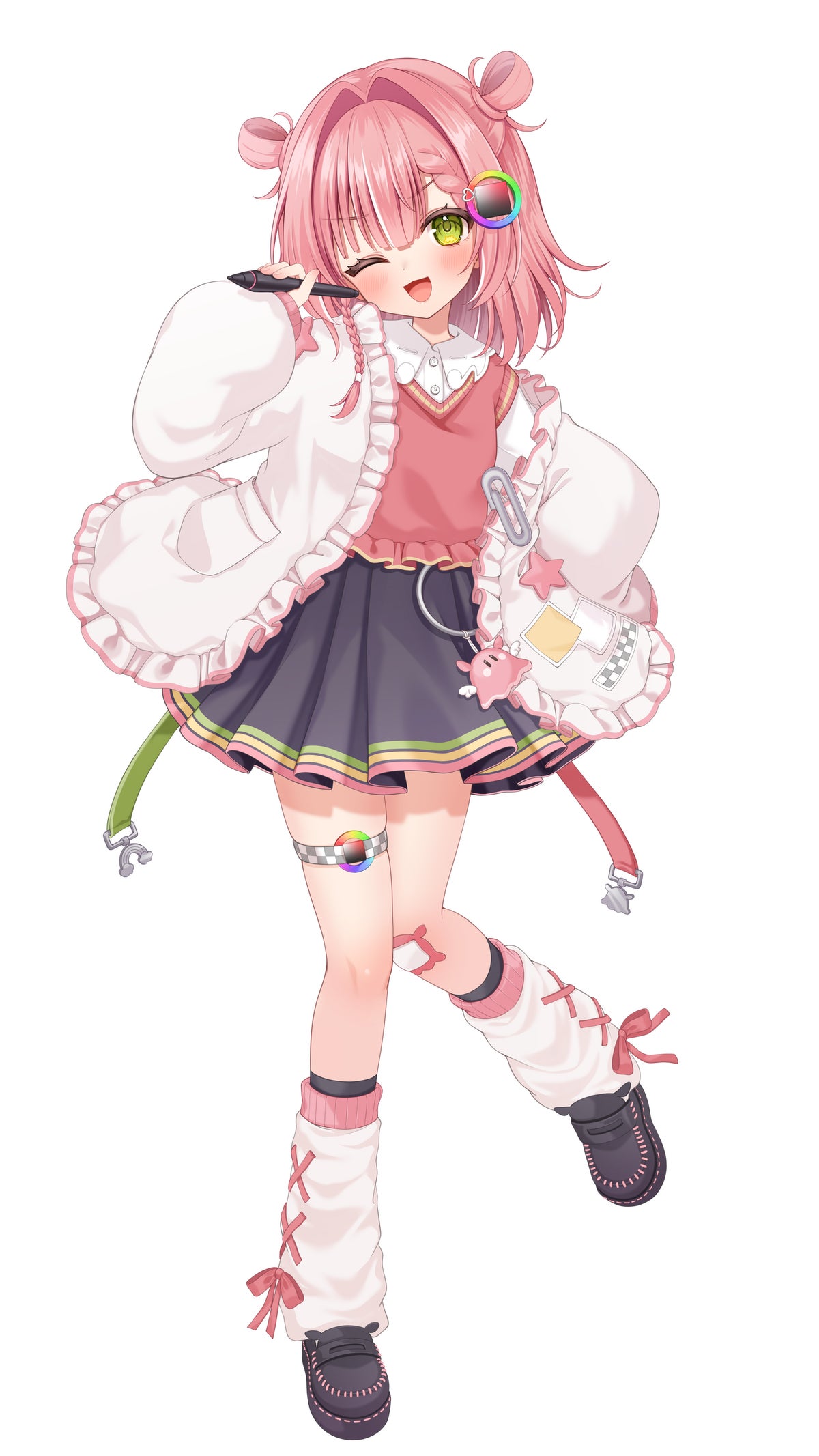 Nijipuka Nuhu illustrator VTuber full-body illustration