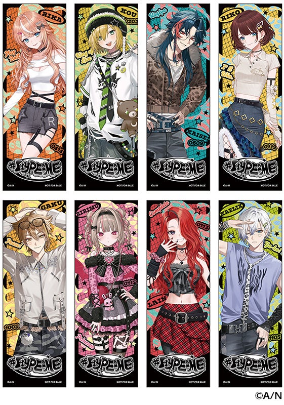 Nijisanji Autumn Fair 2026 bonus bookmarks