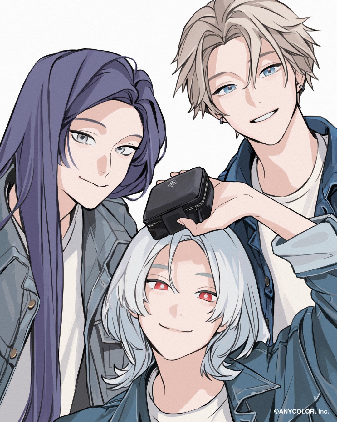 (From left) Nagao Kei, Genzuki Tojiro, Kaida Haru